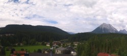Archiv Foto Webcam Rundblick Leutasch 09:00