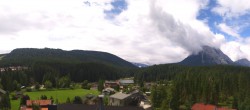 Archiv Foto Webcam Rundblick Leutasch 11:00