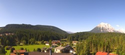 Archiv Foto Webcam Rundblick Leutasch 09:00