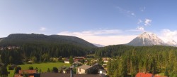 Archiv Foto Webcam Rundblick Leutasch 04:00