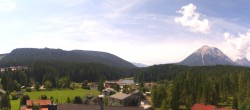 Archiv Foto Webcam Rundblick Leutasch 11:00