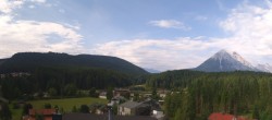 Archiv Foto Webcam Rundblick Leutasch 09:00