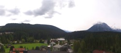Archiv Foto Webcam Rundblick Leutasch 13:00