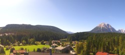 Archiv Foto Webcam Rundblick Leutasch 11:00
