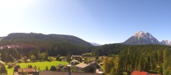 Archiv Foto Webcam Rundblick Leutasch 11:00