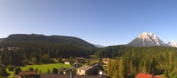Archiv Foto Webcam Rundblick Leutasch 09:00