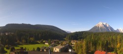 Archiv Foto Webcam Rundblick Leutasch 09:00
