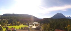 Archiv Foto Webcam Rundblick Leutasch 13:00