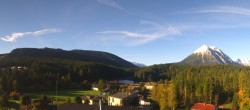 Archiv Foto Webcam Rundblick Leutasch 08:00