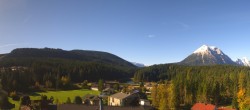 Archiv Foto Webcam Rundblick Leutasch 09:00