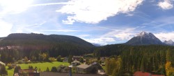 Archiv Foto Webcam Rundblick Leutasch 11:00