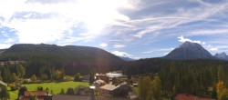 Archiv Foto Webcam Rundblick Leutasch 13:00