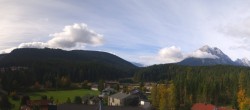 Archiv Foto Webcam Rundblick Leutasch 09:00