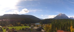 Archiv Foto Webcam Rundblick Leutasch 11:00