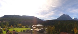 Archiv Foto Webcam Rundblick Leutasch 13:00