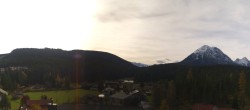 Archiv Foto Webcam Rundblick Leutasch 11:00