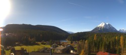 Archiv Foto Webcam Rundblick Leutasch 09:00