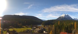 Archiv Foto Webcam Rundblick Leutasch 09:00