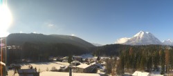 Archiv Foto Webcam Rundblick Leutasch 09:00