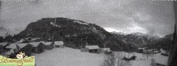 Archived image Webcam Restaurant Bodmenstübli in Bodmen, Leukerbad 06:00