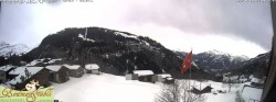 Archived image Webcam Restaurant Bodmenstübli in Bodmen, Leukerbad 09:00