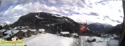 Archived image Webcam Restaurant Bodmenstübli in Bodmen, Leukerbad 13:00