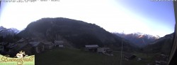 Archived image Webcam Restaurant Bodmenstübli in Bodmen, Leukerbad 05:00