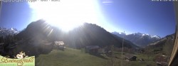 Archived image Webcam Restaurant Bodmenstübli in Bodmen, Leukerbad 07:00