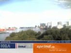 Archiv Foto Webcam Hamburg: Cruise Center Hafencity 07:00