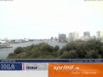 Archiv Foto Webcam Hamburg: Cruise Center Hafencity 09:00