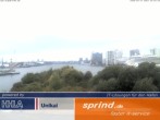 Archiv Foto Webcam Hamburg: Cruise Center Hafencity 08:00