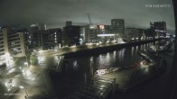 Archiv Foto Webcam Hamburg: HafenCity und Elbphilharmonie 04:00