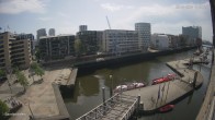 Archiv Foto Webcam Hamburg: HafenCity und Elbphilharmonie 13:00
