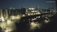 Archiv Foto Webcam Hamburg: HafenCity und Elbphilharmonie 22:00