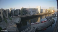 Archiv Foto Webcam Hamburg: HafenCity und Elbphilharmonie 00:00