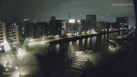 Archiv Foto Webcam Hamburg: HafenCity und Elbphilharmonie 01:00