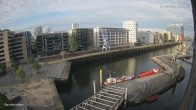 Archiv Foto Webcam Hamburg: HafenCity und Elbphilharmonie 01:00