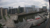 Archiv Foto Webcam Hamburg: HafenCity und Elbphilharmonie 17:00