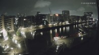 Archiv Foto Webcam Hamburg: HafenCity und Elbphilharmonie 23:00