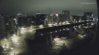 Archiv Foto Webcam Hamburg: HafenCity und Elbphilharmonie 23:00