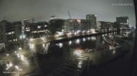 Archiv Foto Webcam Hamburg: HafenCity und Elbphilharmonie 05:00