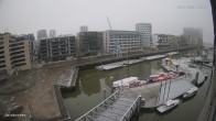 Archiv Foto Webcam Hamburg: HafenCity und Elbphilharmonie 09:00