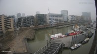 Archiv Foto Webcam Hamburg: HafenCity und Elbphilharmonie 09:00