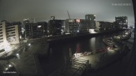 Archived image Webcam Harbour Hall Hamburg 23:00