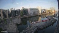 Archiv Foto Webcam Hamburg: HafenCity und Elbphilharmonie 05:00