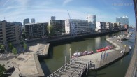 Archiv Foto Webcam Hamburg: HafenCity und Elbphilharmonie 09:00