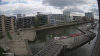 Archiv Foto Webcam Hamburg: HafenCity und Elbphilharmonie 13:00