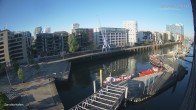 Archiv Foto Webcam Hamburg: HafenCity und Elbphilharmonie 07:00
