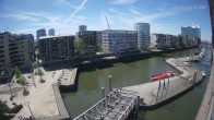 Archiv Foto Webcam Hamburg: HafenCity und Elbphilharmonie 12:00