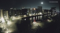 Archiv Foto Webcam Hamburg: HafenCity und Elbphilharmonie 01:00